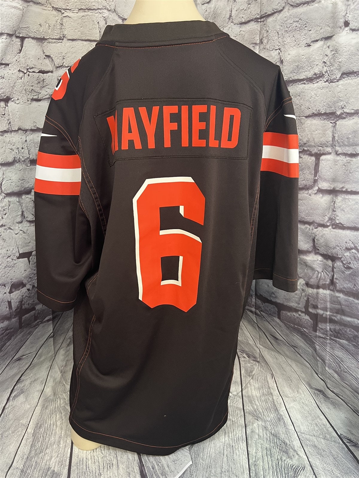 NFL Number 6 Nike Baker Mayfield Cleveland Browns Jersey