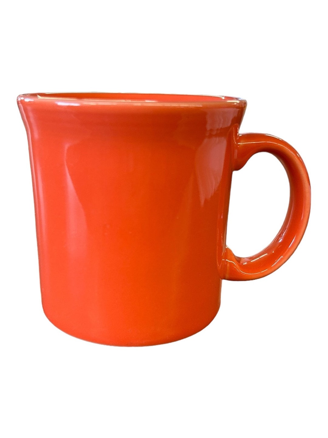 Fiesta - Poppy Orange Java Mug Ceramic Coffee Cup Tea Homer Laughlin ...