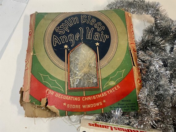 Boîte De 150 Décorations Arlequin Vintage – Guirlandes Noël – Rétro Années 60, Scellée