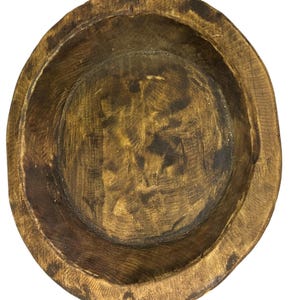 Batea Wood Handmade Mexican Round Dough Bowl 14.5&quot; x 14.5&quot;