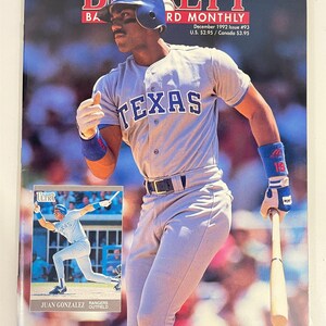 Vintage Beckett Baseball Card Monthly December 1992 Issue 93 Magazine