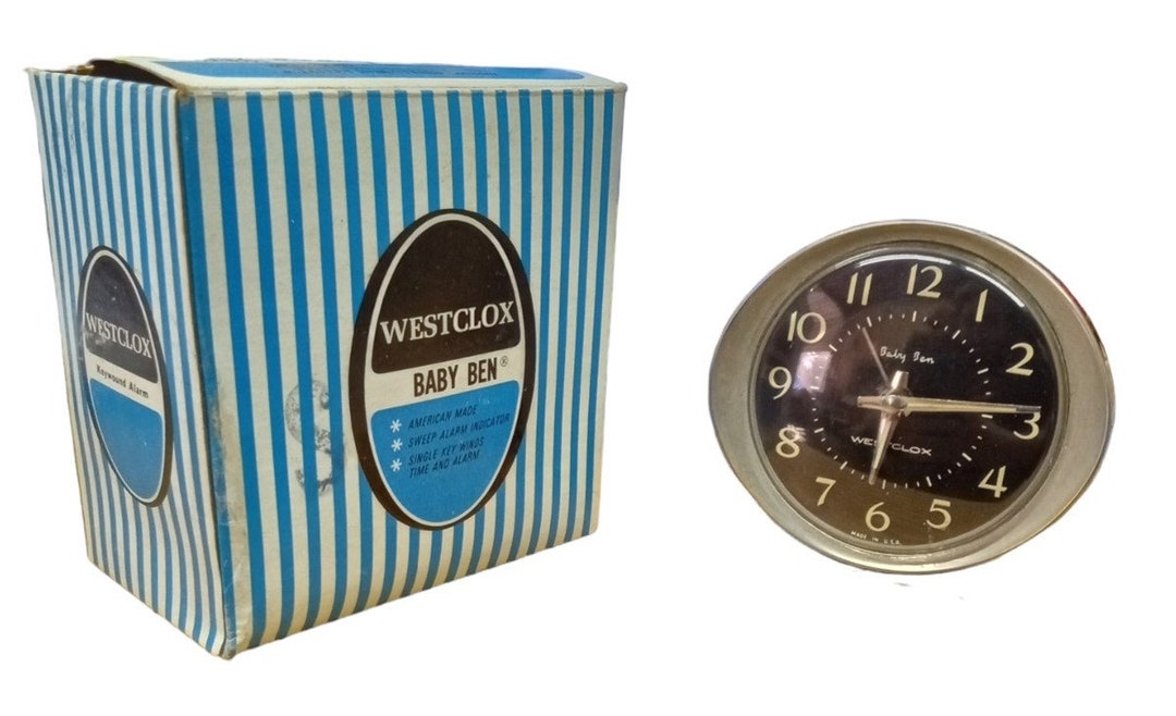 Westclox Baby Ben Wind up Clock Vintage Collectible Decorative Etsy