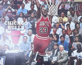 マイケル ジョーダン ポスター ビンテージ シカゴ ブルズ