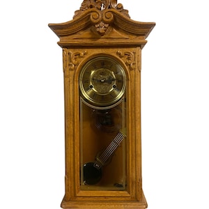 D and A Wall Clock Vintage Needs Pendulum Attached