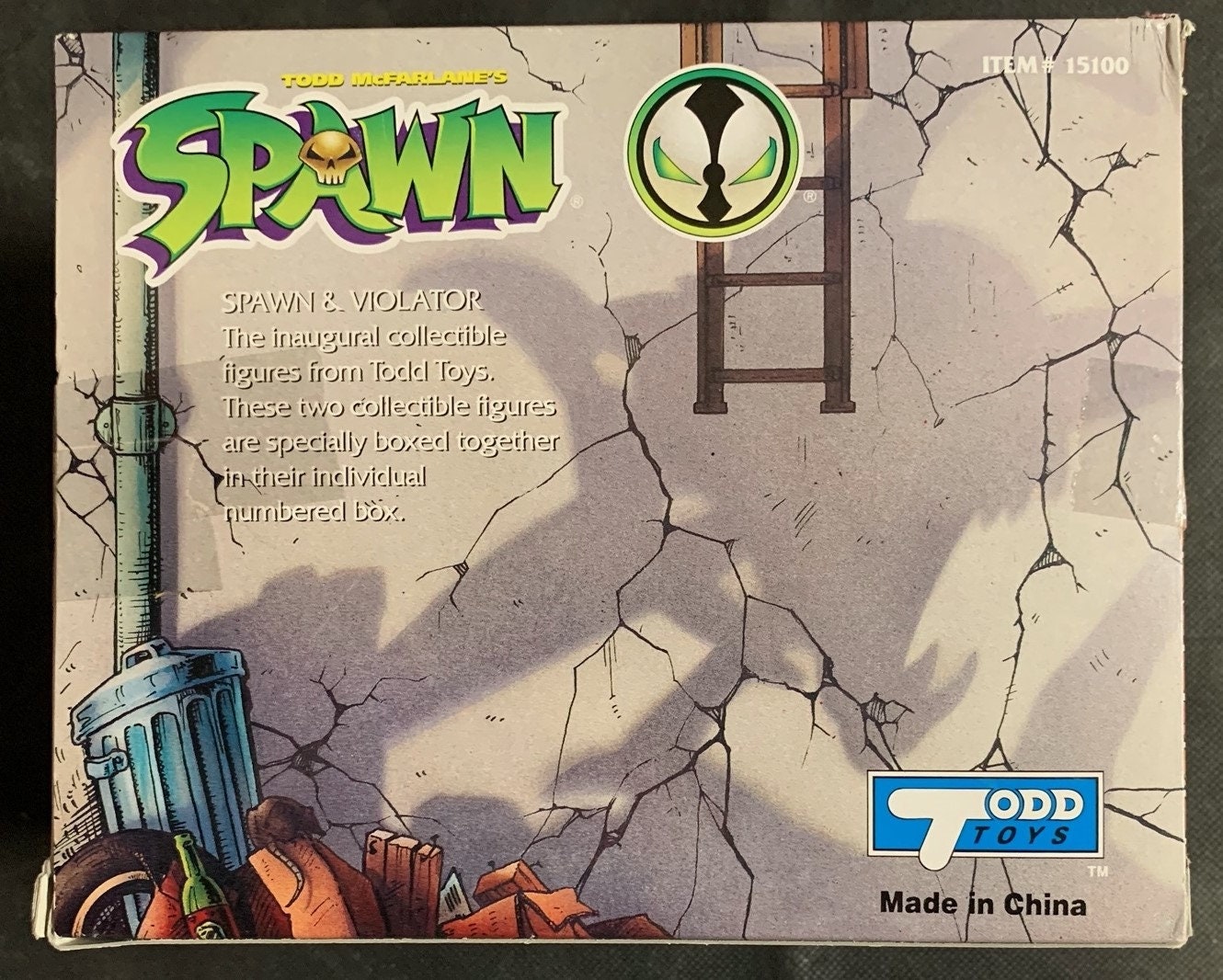 Spawn Vs Violator Rare 1994 Collectible Figures Limited Spawn Vs Violator Rare 1994 Collectible Figures Limited