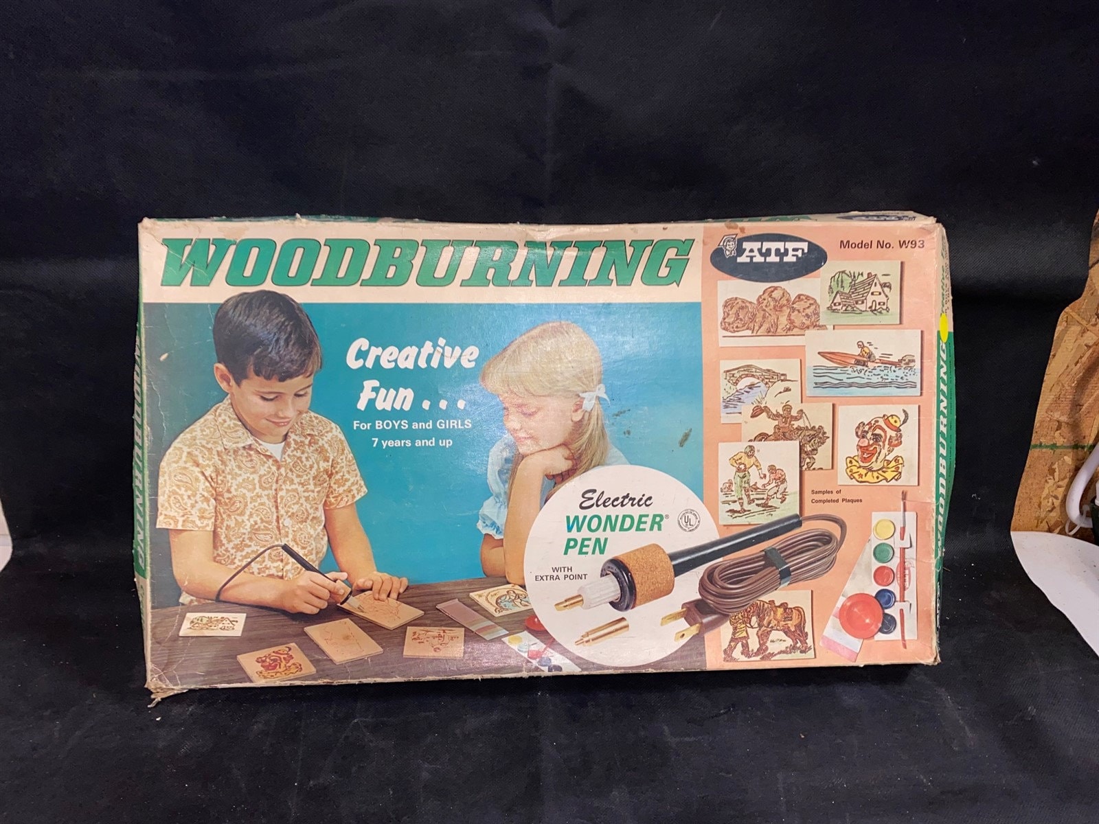 Vintage wood 2024 burning kit