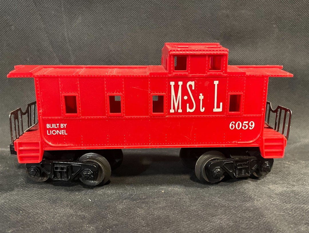 Vintage Lionel 6059 O-27 MSTL Red Caboose Lionel Train - Etsy