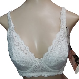 ToBeInStyle Women's Pack of 6 Floral Lace Detail Bras with Lace Trim 