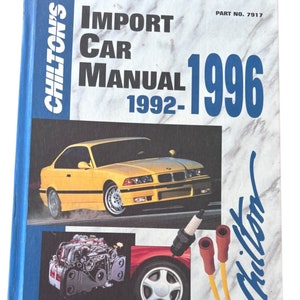 Manual de reparo automotivo Chilton 1987-1991, peça nº 7903