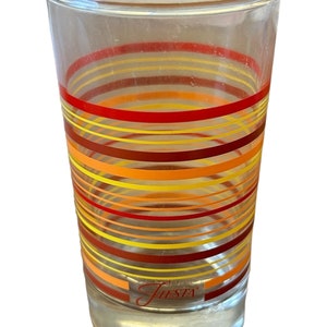 Fiesta - 7 Unzen Saftglas Scarlet Sonnenblume Paprika Tangerine Homer Laughlin HLC