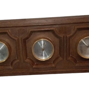 Springfield Wall Mounted Barometer Vintage Collectible Weather Equipment Decor
