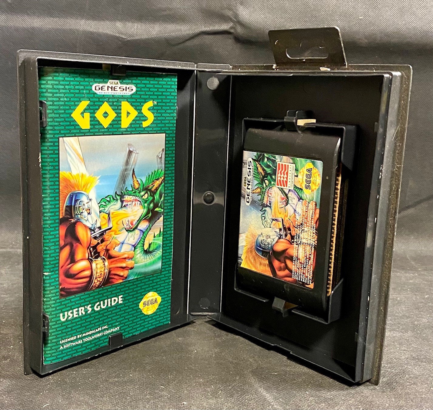 Original Sega Genesis Gods W/ Case & Instructions - Etsy Original Sega Genesis Gods W/ Case & Instructions - Etsy