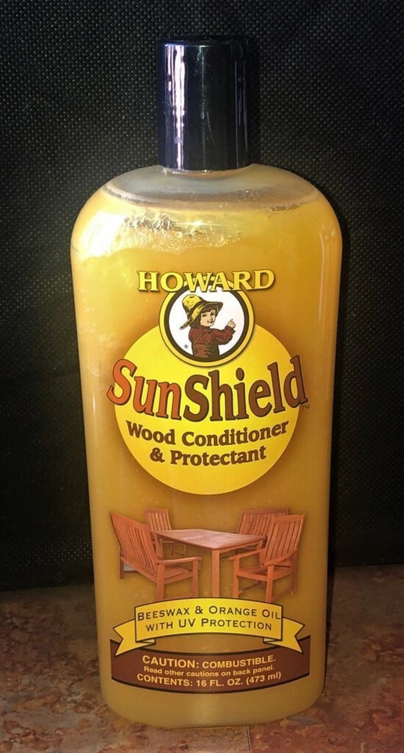 Howards Products Sunshield Carnauba Wax Wood Conditioner Etsy