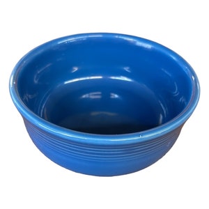 Fiesta - Lapis Blue Chowder Bowl Homer Laughlin Ceramic Dish Kitchenware Dining