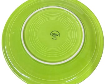 Fiesta - Chartreuse Green Dinner Plate Homer Laughlin Ceramic Kitchenware Dining