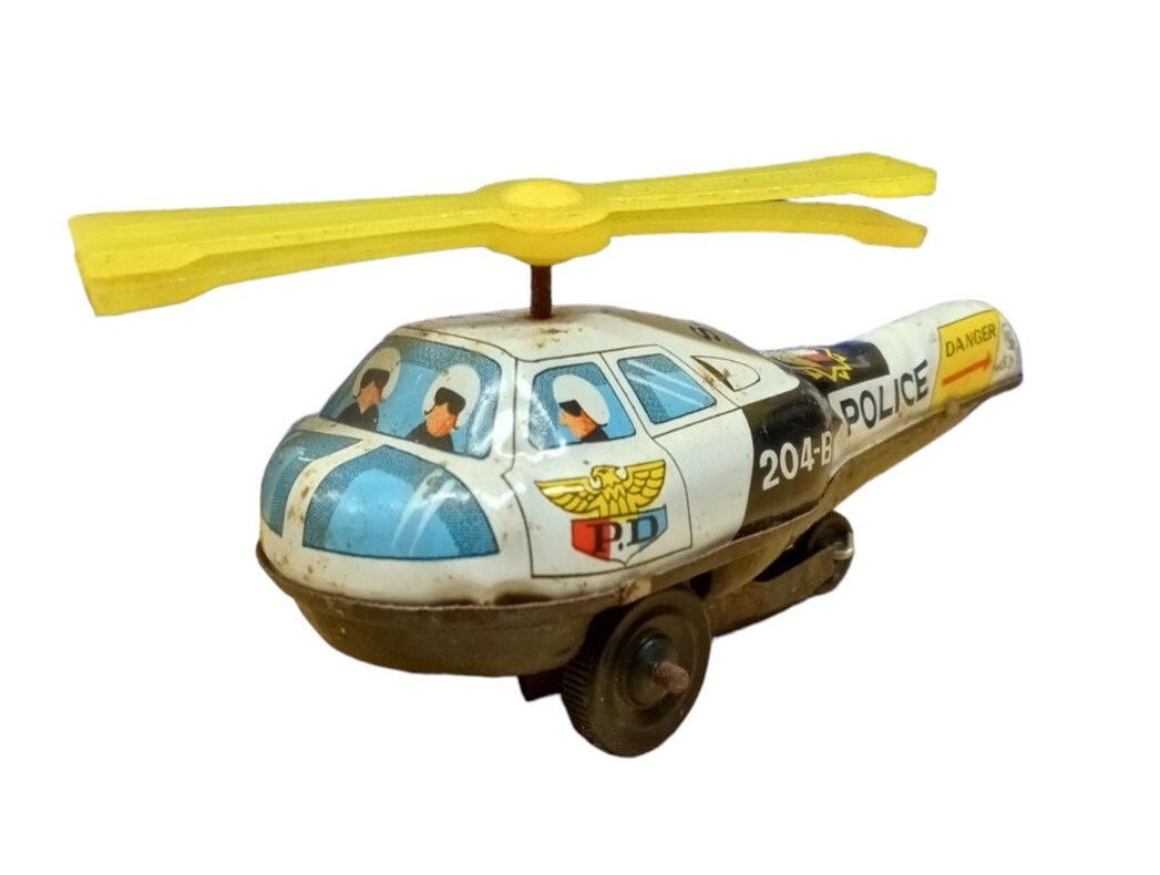 Tin toy helicopter - Etsy 日本