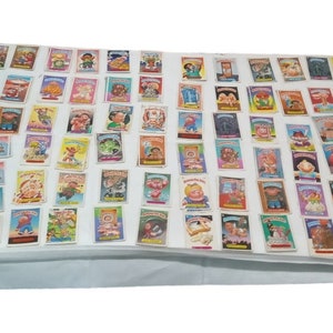 Vuilnisemmer ruilkaarten voor kinderen set van 126 retro nostalgisch verzamelobject