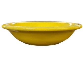 Fiesta - Sunflower Yellow Fruit Bowl Homer Laughlin Ceramic Dish Kitchenware HLC