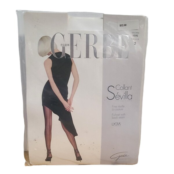 Collants Gerbe Gardenia - Couture Dos Chair - 15 Deniers - Taille Classique