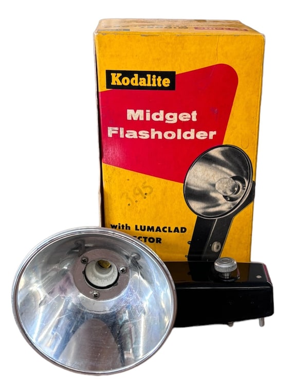 Kodalite Midget Flasholder With Lumaclad Reflector Camera Light - Etsy