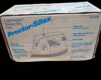 Proctor-Silex Lightweight Steam/Dry Iron Vintage