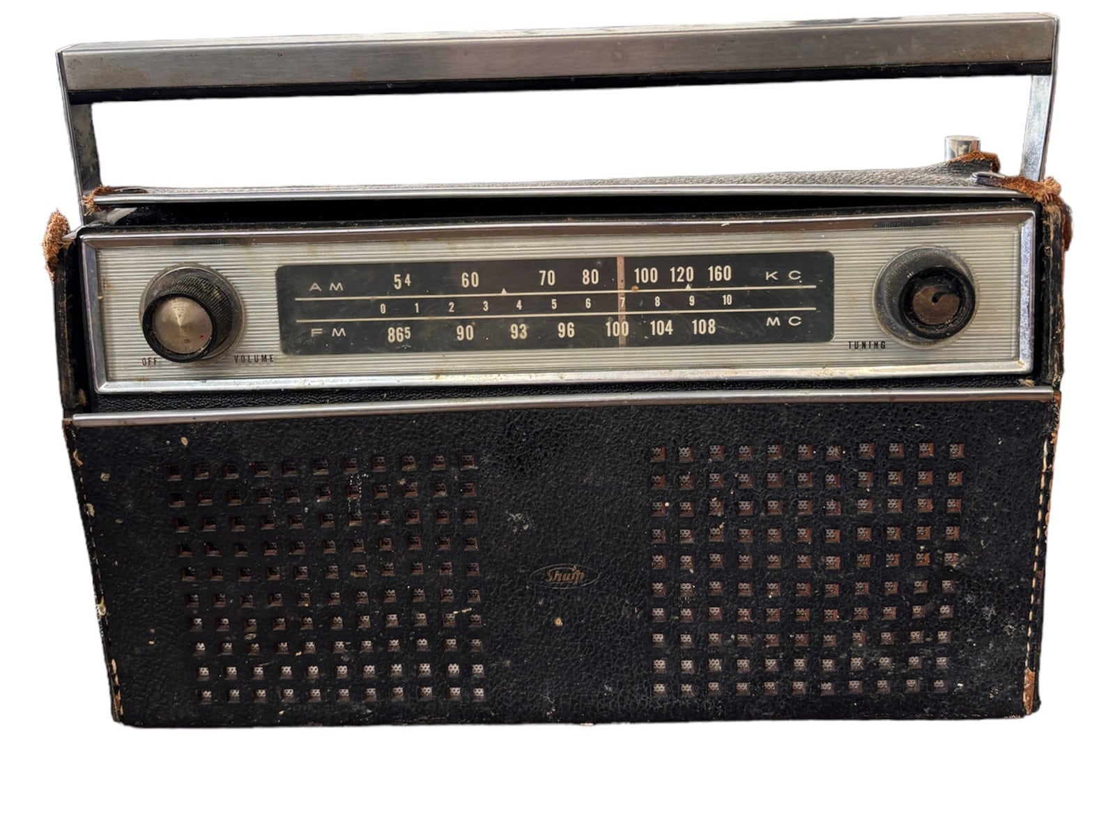 ホビー・楽器・アート ASAHI  RM-100A Sharp AM/FM 2 Band Transistor 10 Japan Radio Model FX-506