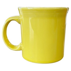 Fiesta - Zonnebloemgele Java-mok Keramische koffiekop thee Homer Laughlin Kitchen