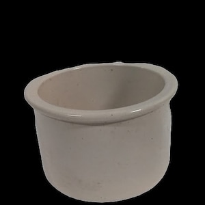 Roseville Ohio Vintage Robinson Ransbottom RRP Co Pottery Crock Low Jar 1 quart