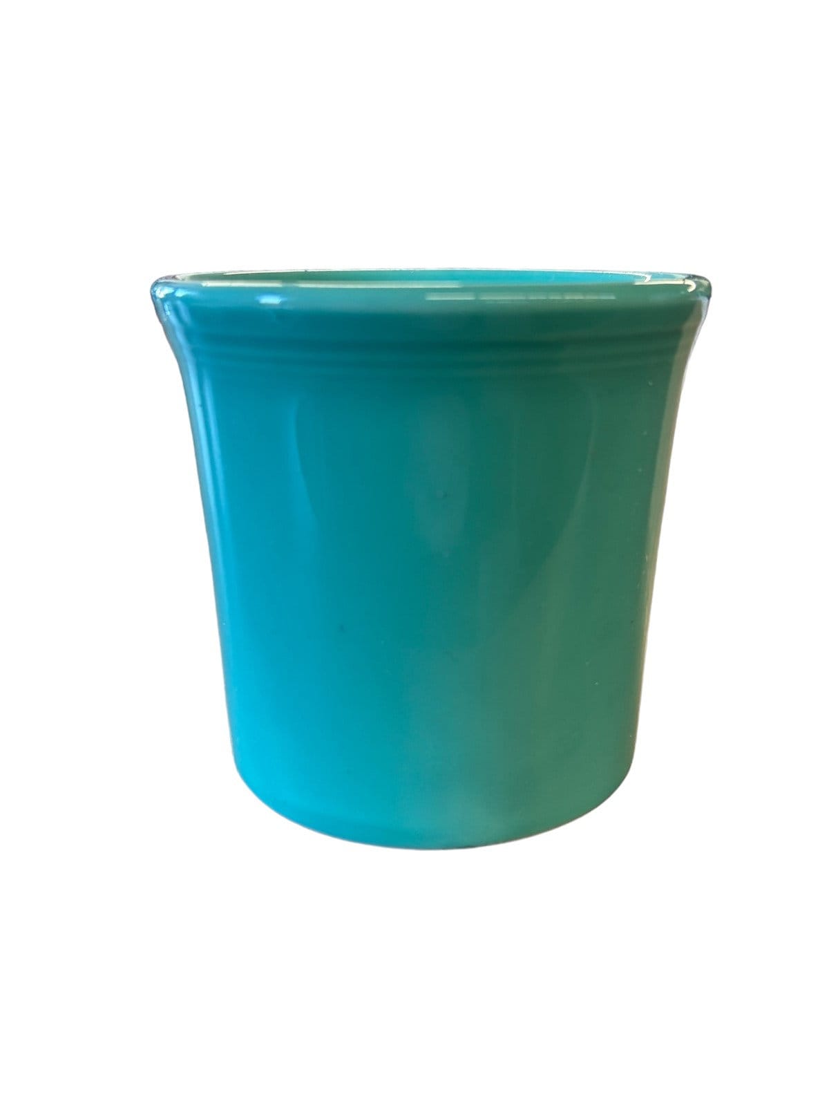 Homer Laughlin Fiestaware Crock Fiesta Ware Turquoise Mug W/ Ring Handle  Homer Laughlin Ceramic Coffee Tea Blue