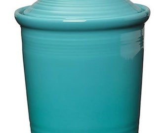 Fiesta - Turquoise Large Canister Homer Laughlin