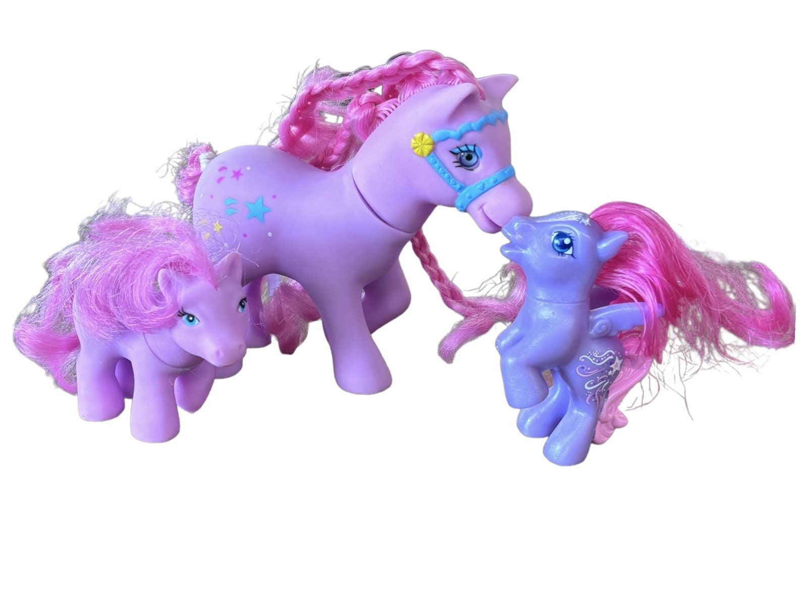 My Little Pony Set 3 Ponies Stars, Starsong, and Unmarked
