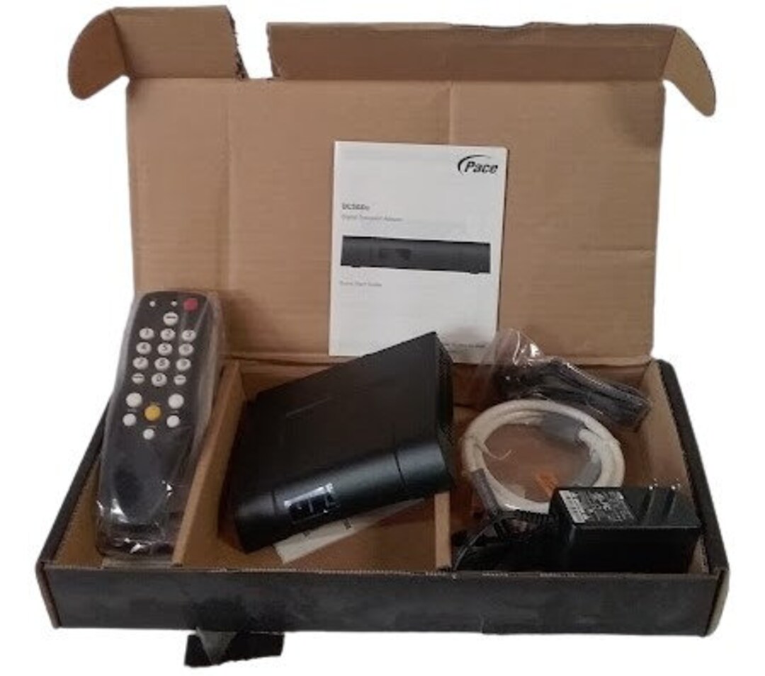 Digital Transport Adapter Pace Dc50xu Universal Remote Cable Instruction Booklet Etsy