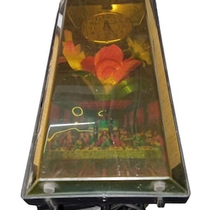Reloj de pared de cuarzo iluminado de la Última Cena, vintage, coleccionable, nostálgico, floral