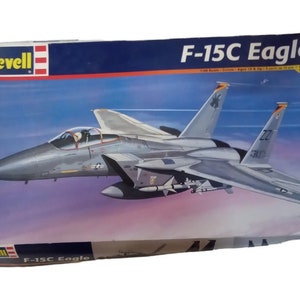 Revell F-15C Eagle Model Fighter Jet Vintage Collectible Military Aviation