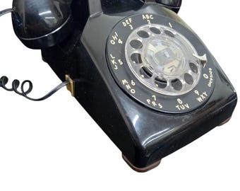 Western Electric Bell System Wählscheiben Telefon 1984 Vintage Sammlerstück Ungetestet