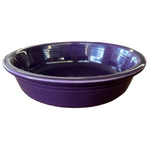 Fiesta - Mulberry Purple Medium Soup Bowl Homer Laughlin Kitchenware Dinnerware