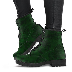 Green velvet boots uk hotsell