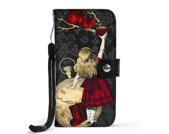 Alice in Wonderland Wallet Phone Case (PW83)