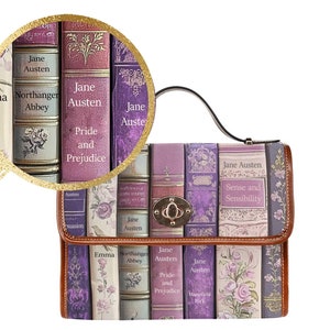 Bolso de hombro tipo cartera Jane Austen (ASATCHELJA)