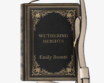 Wuthering Heights Book Purse - Emily Brontë Literary Bag