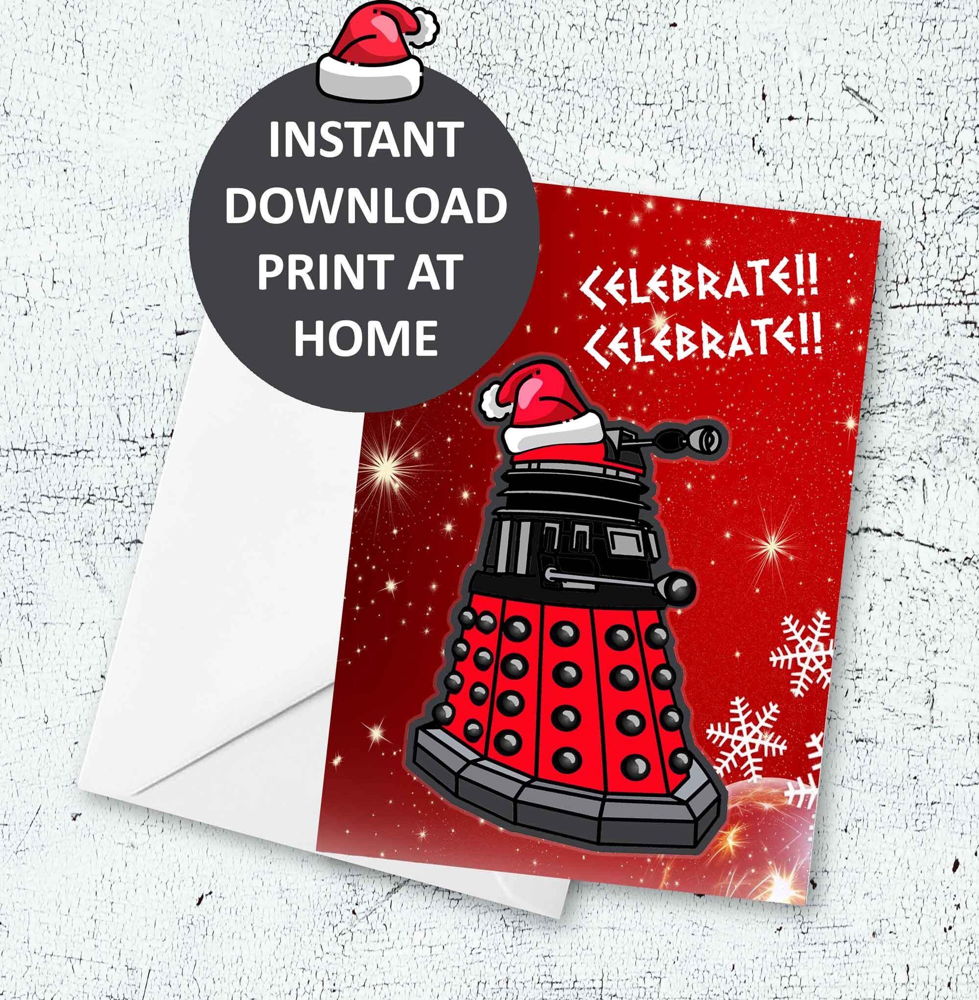 Doctor Who Christmas Cards 