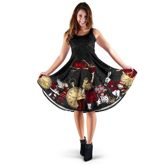 Vestido de Alicia en el País de las Maravillas Falda - Etsy México Vestido de Alicia en el País de las Maravillas Falda - Etsy México