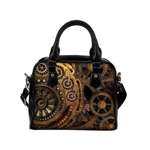 Steampunk Clockwork Handbag (JPSTEAMHB)