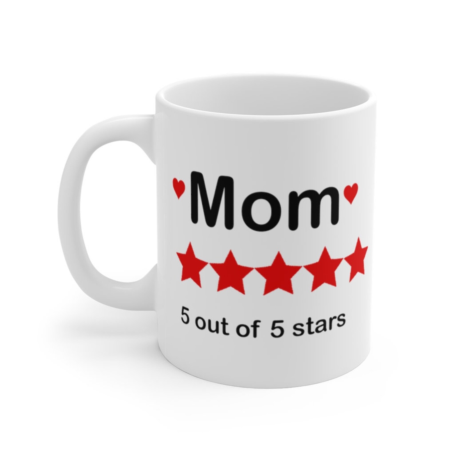 Mamá revisar taza de café 5 estrellas revisión taza de
