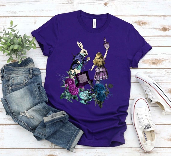 white rabbit t shirt
