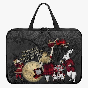 Alice im Wunderland lustige Laptoptasche 15"und 17"
