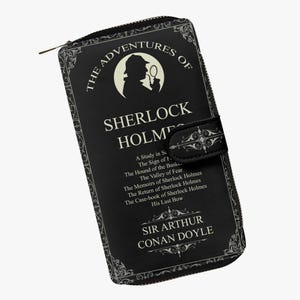 Sherlock Holmes Lange Geldbörse - Geschenk für Sherlock Fans (JPISHERB)