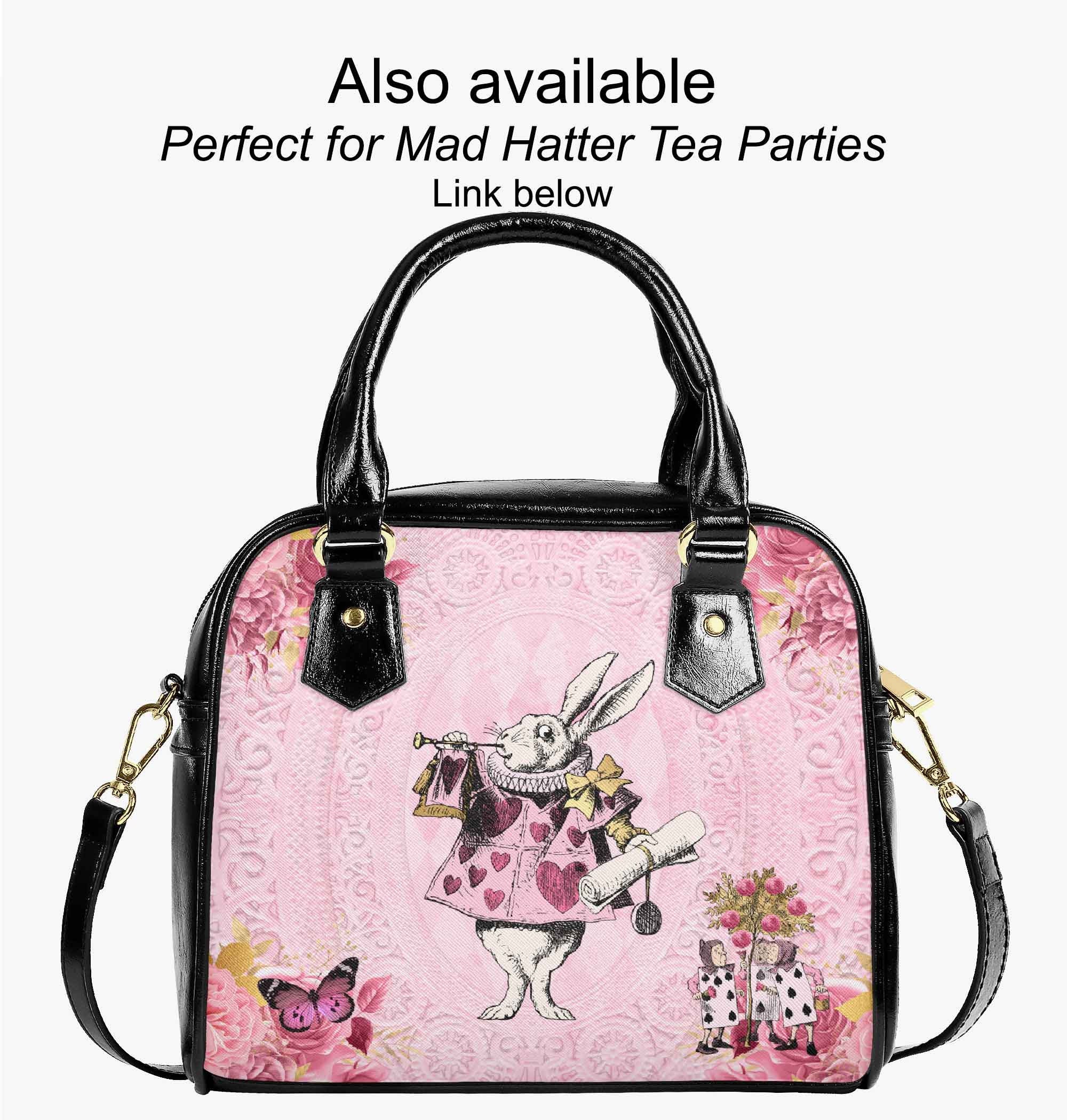 Alice in Wonderland Pink Tea Party Full Skirt - Mad Hatter