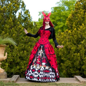 open lace back dress Cheshire Cat Corset Dress main image 0