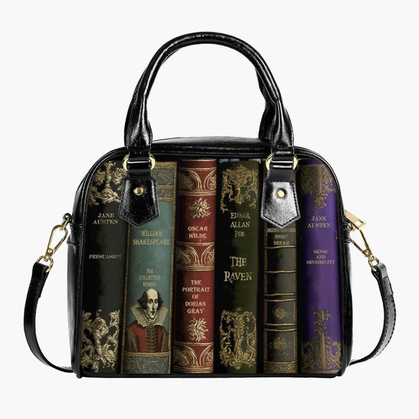 Vintage Books Classic Literature Purse with Shoulder Strap (JPBOOKS)